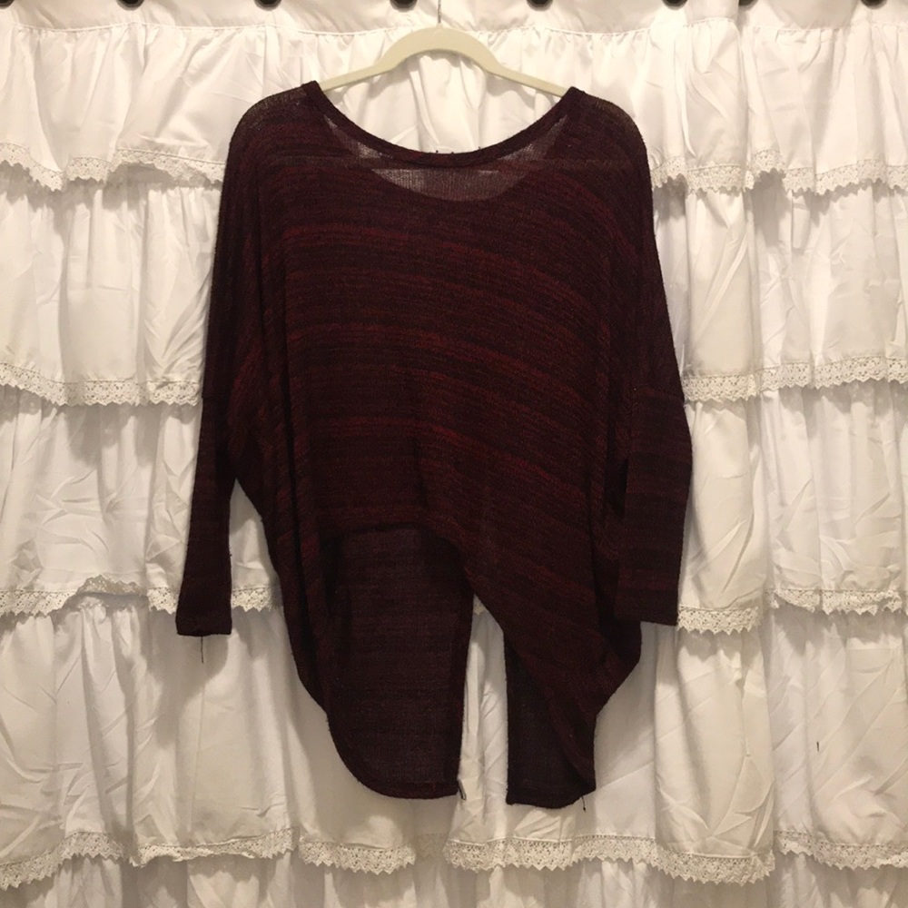 OPEN BACK KNIT SWEATER🍂